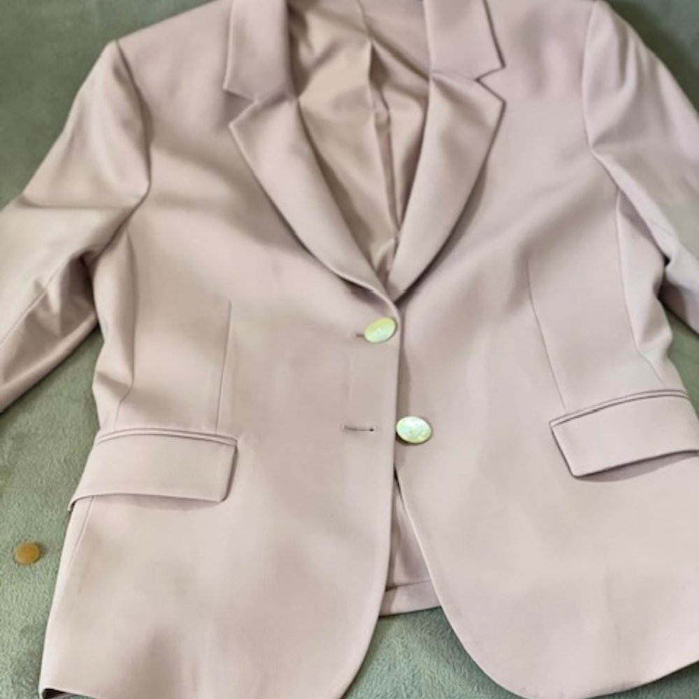 Gorgeous Theory pink wool jacket